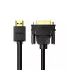 UGREEN HD106 Kabel HDMI do DVI, 2m, czarny, 1080p, pozłacany, potrójnie ekranowany