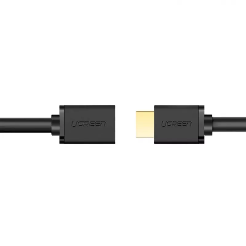UGREEN HD107 10141 Przedłużacz HDMI 1m - Czarny