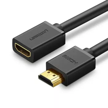 UGREEN HD107 10141 Przedłużacz HDMI 1m - Czarny