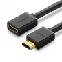 UGREEN HD107 10141 Przedłużacz HDMI 1m - Czarny