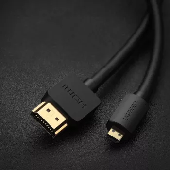 UGREEN HD127 Micro HDMI na HDMI Kabel 4K 3D 1,5 m Czarny