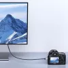 UGREEN HD164 Micro HDMI to HDMI 2.1 Cable 8K 2m Gray