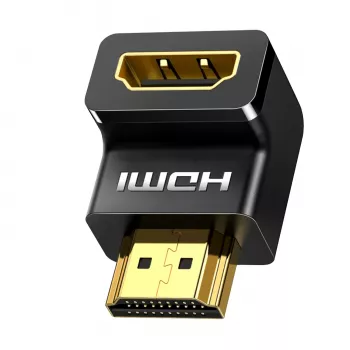 UGREEN HDMI kątowy adapter 90 stopni dół 4K 60Hz HD112 czarny