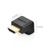 UGREEN HDMI kątowy adapter 90 stopni dół 4K 60Hz HD112 czarny