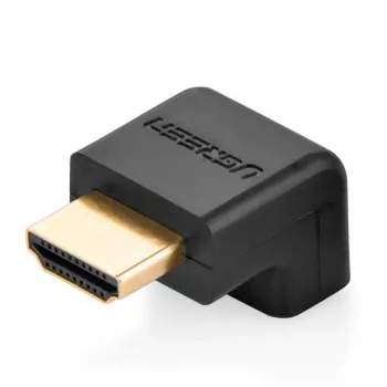 UGREEN HDMI kątowy adapter 90 stopni dół 4K 60Hz HD112 czarny