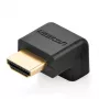 UGREEN HDMI kątowy adapter 90 stopni dół 4K 60Hz HD112 czarny