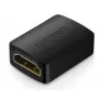 UGREEN HDMI Coupler Adapter HDMI Female to HDMI Female 4K@60Hz Black (20107)