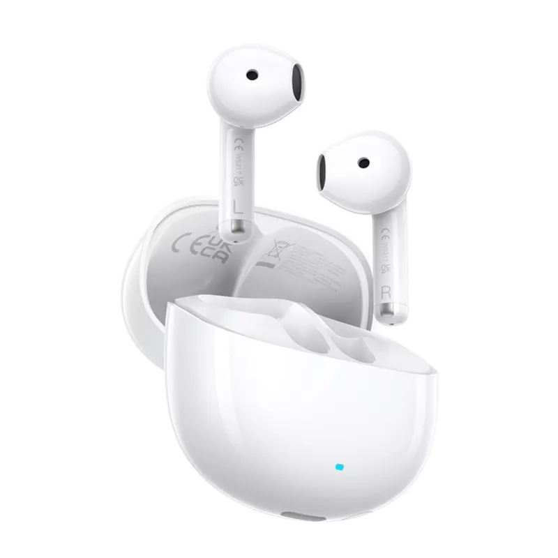 UGREEN Lightbuds Basic Półdouszne Prawdziwie Bezprzewodowe Słuchawki, Bluetooth 5.3, Bateria 30h, IPX5, Biały