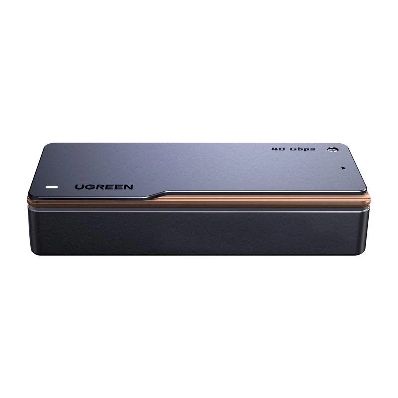 Obudowa zewnętrzna UGREEN D703 M.2 NVMe SSD USB4 40Gbps, bez narzędzi, aluminium, kolor Space Grey