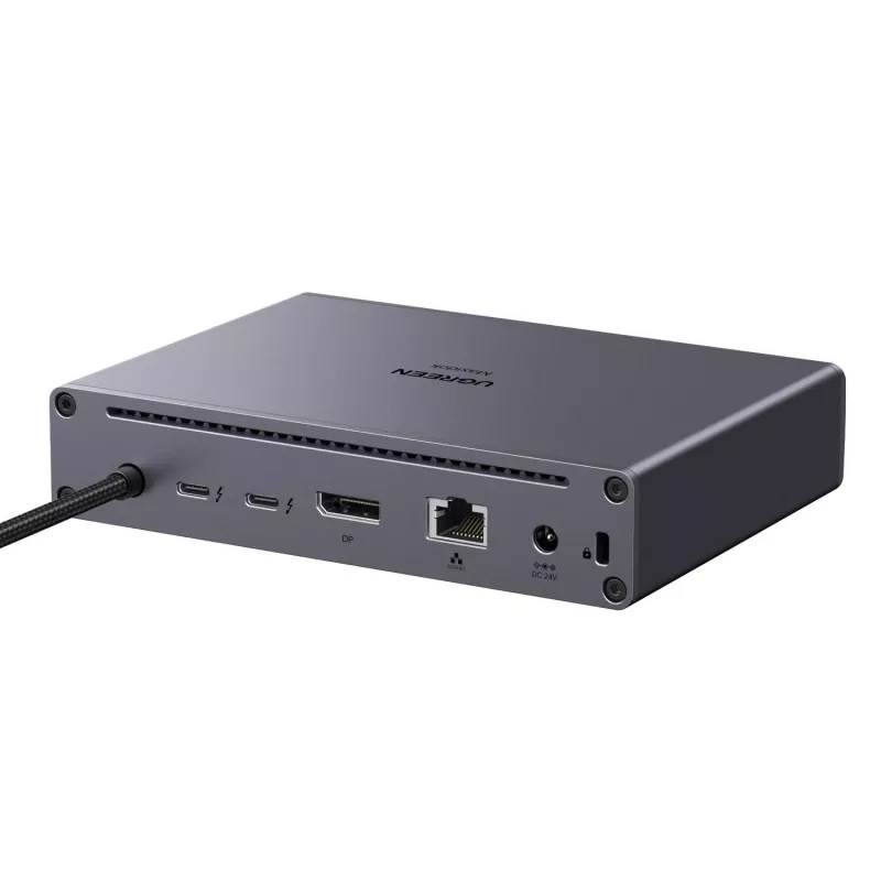UGREEN Maxidok 10-in-1 Thunderbolt 5 Stacja dokująca z potrójnym wyświetlaczem 8K i zasilaniem 140W