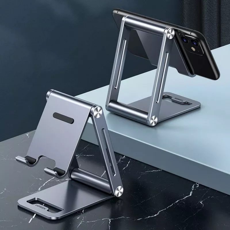 UGREEN Metal Aluminum Folding Phone and Tablet Stand Gray (LP263 80708)