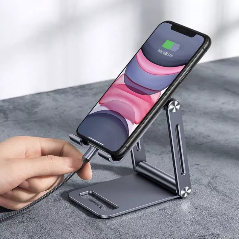 UGREEN Metal Aluminum Folding Phone and Tablet Stand Gray (LP263 80708)