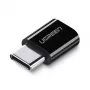 UGREEN Micro USB na USB-C Adapter Czarny (30391)