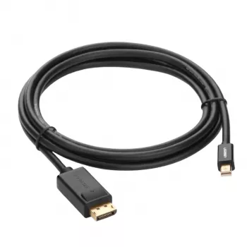 UGREEN Mini DisplayPort na DisplayPort Kabel 1,5 m Czarny