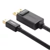 UGREEN Mini DisplayPort na DisplayPort Kabel 1,5 m Czarny