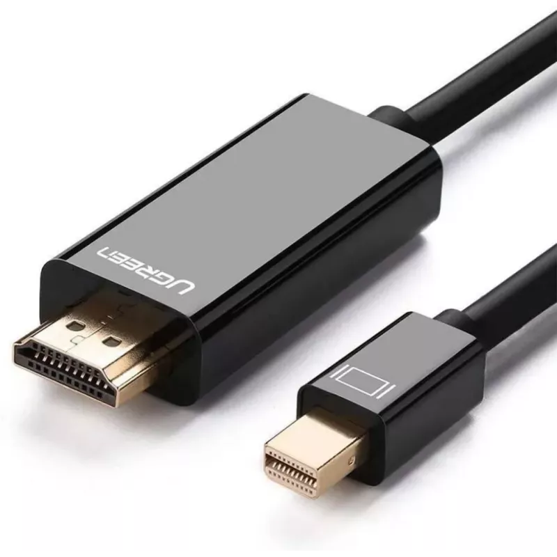 UGREEN Mini DisplayPort na HDMI Kabel 4K 1.5m Czarny