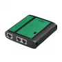 UGREEN Tester kabli sieciowych i telefonicznych RJ45 RJ11 Tester ciągłości dla kabli Ethernet i telefonicznych Cat5 Cat5e Cat6 Cat6a Cat7 ze wskaźnikami LED, odłączaną jednostką zdalną, zasilany baterią 9V, NW167