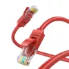 UGREEN RJ45 CAT6 Ethernet 0,5 m Kabel LAN - Czerwony (1Gbps, 250MHz)
