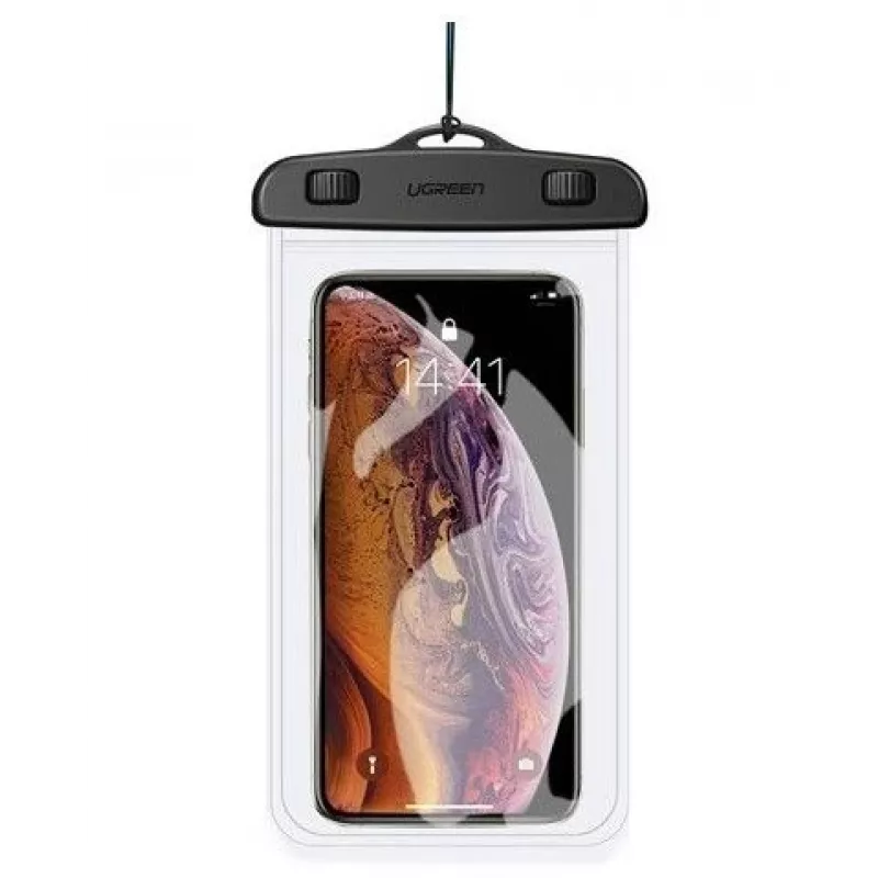 UGREEN Universal Waterproof Pouch Phone Bag IPX8 up to 30m Black