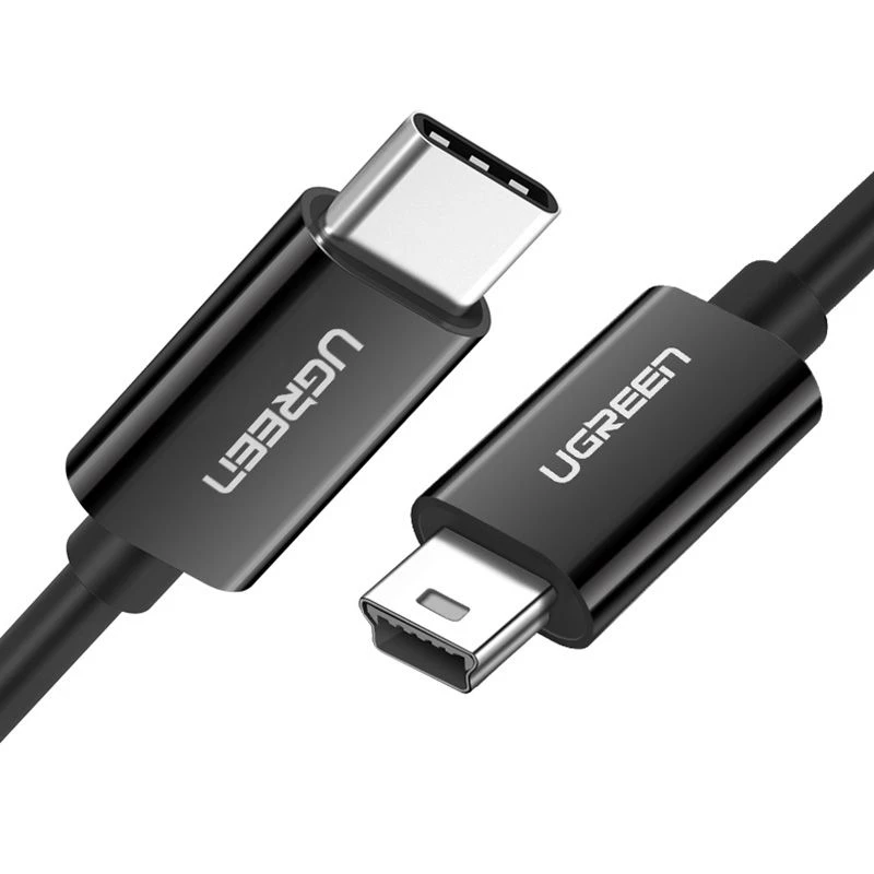 UGREEN US242 Kabel USB-C na Mini USB 1m Czarny