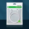 UGREEN US264 USB-C do USB-C Kabel 1m Biały 100W PD QC AFC