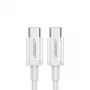 UGREEN US264 USB-C do USB-C Kabel 1m Biały 100W PD QC AFC