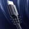 UGREEN US286 USB-C do USB-C Kabel 1m Czarny - PD QC 3A 480Mbps