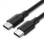 UGREEN US286 USB-C do USB-C Kabel 1m Czarny - PD QC 3A 480Mbps
