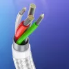 UGREEN US288 USB-A do USB-C Kabel QC 3.0 3A 1m Biały