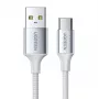 UGREEN US288 USB-A do USB-C Kabel QC 3.0 3A 1m Biały