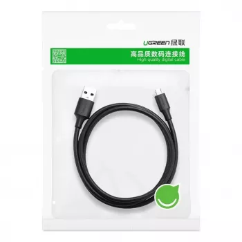 UGREEN US289 Micro USB / USB-A Cable 0.25m - Czarny