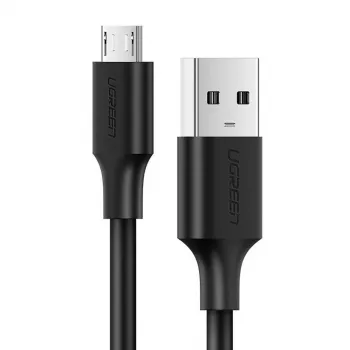 UGREEN US289 Micro USB / USB-A Cable 0.25m - Czarny