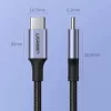 UGREEN US316 Kabel USB-C na USB-C 100W 5A 480Mbps 1.5m Szary