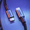 UGREEN US316 Kabel USB-C na USB-C 100W 5A 480Mbps 1.5m Szary