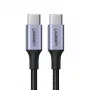 UGREEN US316 Kabel USB-C na USB-C 100W 5A 480Mbps 1.5m Szary