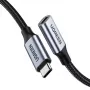 UGREEN US372 USB-C do USB-C Kabel 100W 5A 10Gbps 0.5m Szary