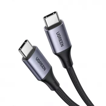 UGREEN US535 USB-C do USB-C PD Kabel 240W 5A 1m - Szary