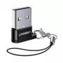 UGREEN USB A męski na USB Type-C żeński adapter (czarny)