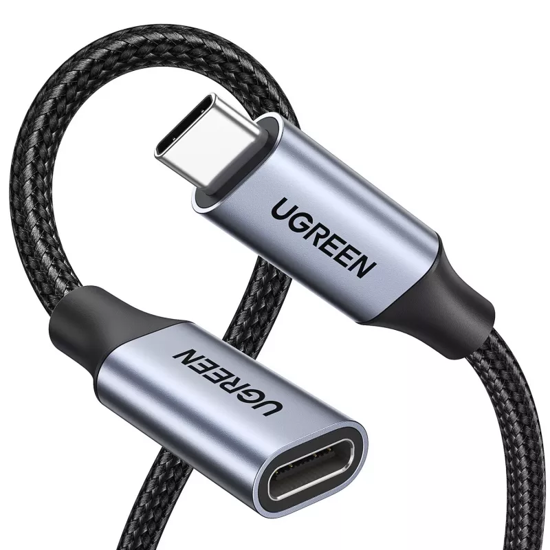 UGREEN Kabel Przedłużający USB-C 3.1 1m – 100W PD, 10Gbps, Wideo 4K