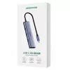 UGREEN USB-C Hub 4-Port USB 3.2 Gen 1 Srebrny