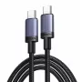 UGREEN USB-C na USB-C kabel ładujący USB 2.0 240W PD 3.1, pleciona aluminiowa obudowa, 2m szary