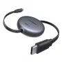 UGREEN USB-C na USB-C PD 100W Wysuwany Kabel Szybkiego Ładowania 1m Czarny