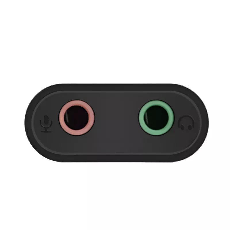 UGREEN USB na 3,5 mm zewnętrzny adapter dźwięku stereo - czarny