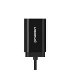 UGREEN USB na 3,5 mm zewnętrzny adapter dźwięku stereo - czarny