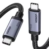 UGREEN USB4 USB-C na USB-C Kabel 240W 40Gbps 16K@60Hz 80Gbps Thunderbolt 4 Zgodny 1m Pleciony Nylon