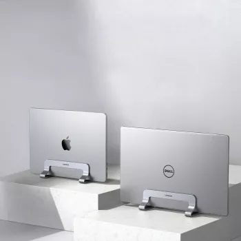 UGREEN Pionowa aluminiowa podstawka pod laptopa z regulowaną szczeliną, Space Gray