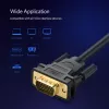 UGREEN VG101 VGA Męski-Męski Kabel 3M – Pozłacany, Podwójny Ferryt, Full HD 1080p