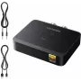 UGREEN Bezprzewodowy odbiornik audio Bluetooth 5.3 LDAC Hi-Res z wyjściem 3.5mm AUX i 2x RCA, przetwornik ESS ES9018K2M, aptX HD, aptX Adaptive, aptX, AAC, SBC, łączenie dwóch urządzeń, aluminium, czarny
