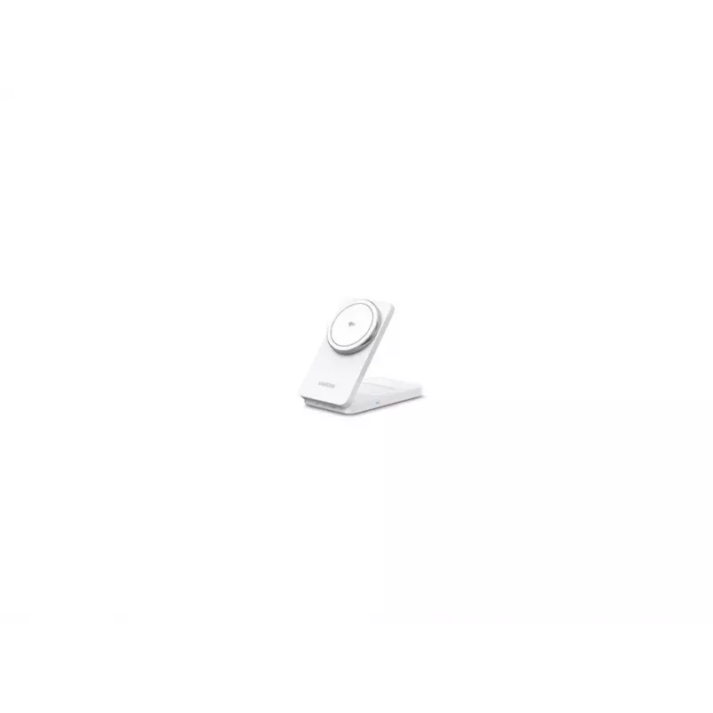 UGREEN Ładowarka bezprzewodowa 2-w-1 20W Qi2 45057 do iPhone i AirPods Biała