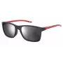 Okulary przeciwsłoneczne dziecięce Under Armour UA7002S268F6T - Matowa czerń, szare soczewki, 56 mm